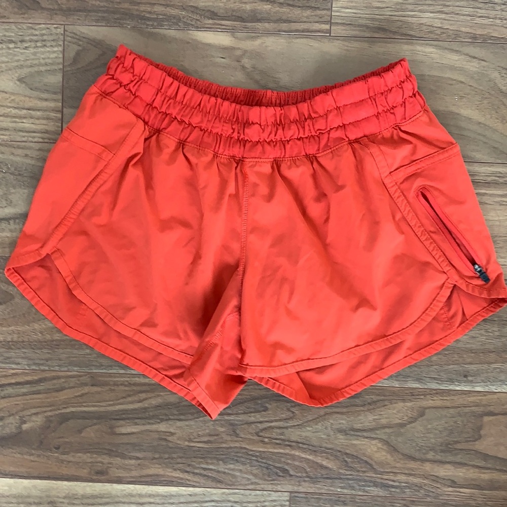 Lululemon Red Running Shorts Size 6